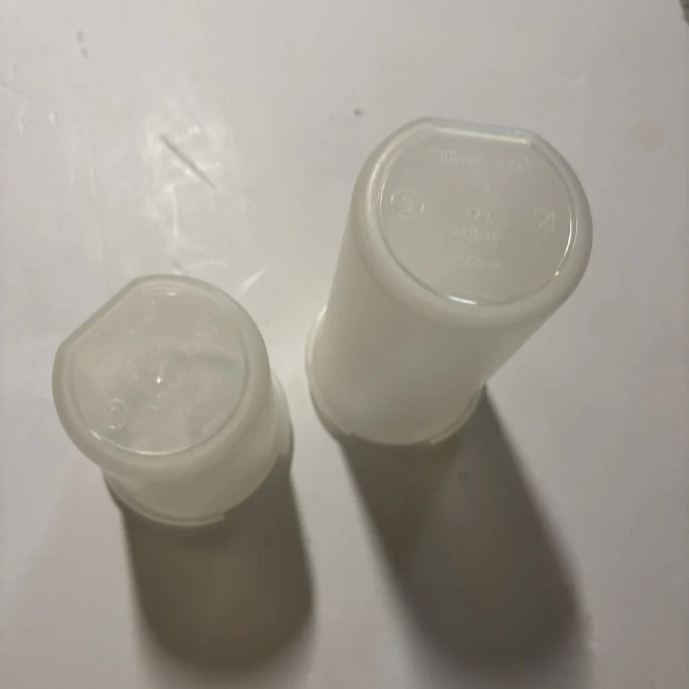 Tupperware Modular Mates Vintage Round 1606 & 1641 15 & 22oz No Lids EUC
